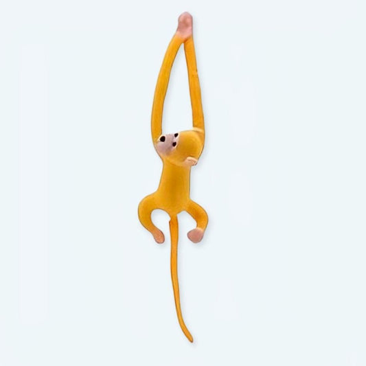 La Peluche Peluche singe kawaii jaune