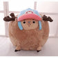 La Peluche Peluche Tony Chopper One Piece bleu en boule