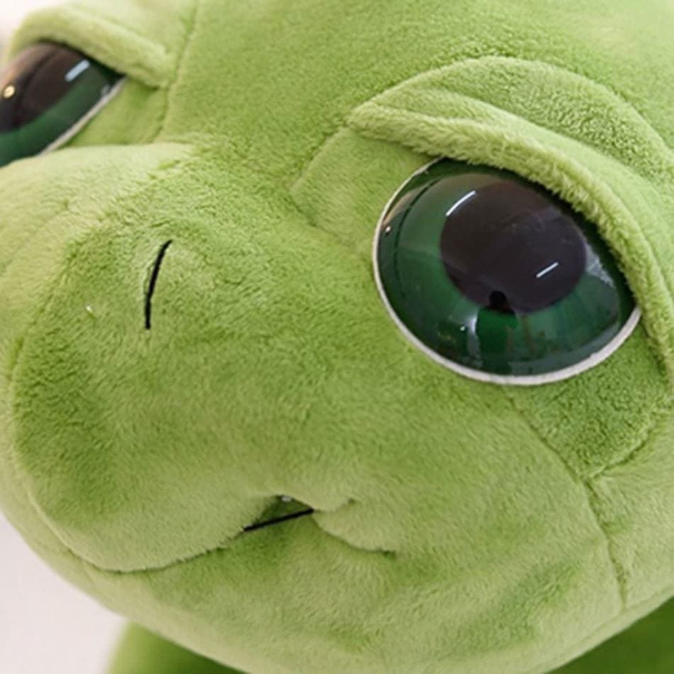 La Peluche Peluche tortue veloutée