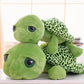 La Peluche Peluche tortue veloutée