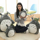 La Peluche Peluche Totoro avec feuille de lotus