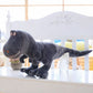 La Peluche Peluche tyrannosaure grise