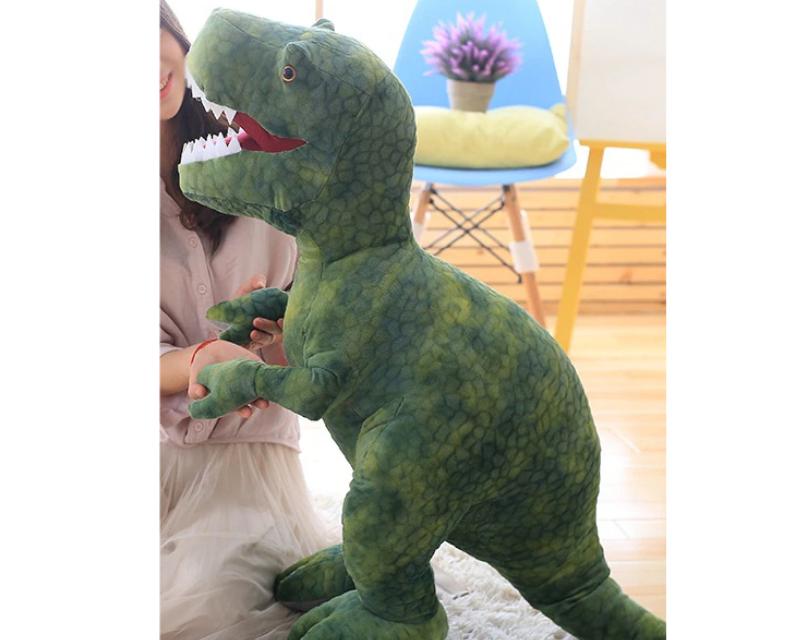 La Peluche Peluche tyrannosaure vert