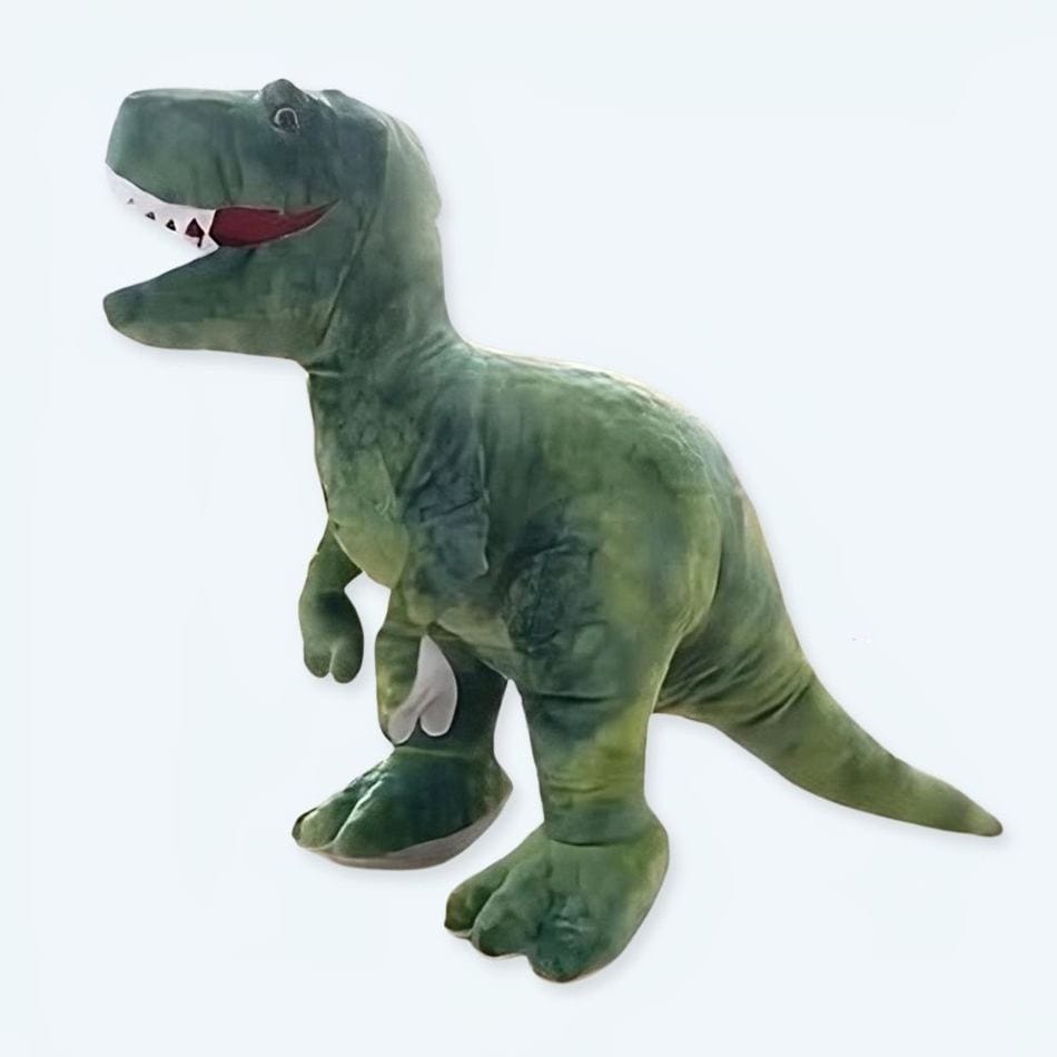 La Peluche Peluche tyrannosaure vert