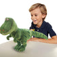 La Peluche Peluche tyrannosaure verte adorable