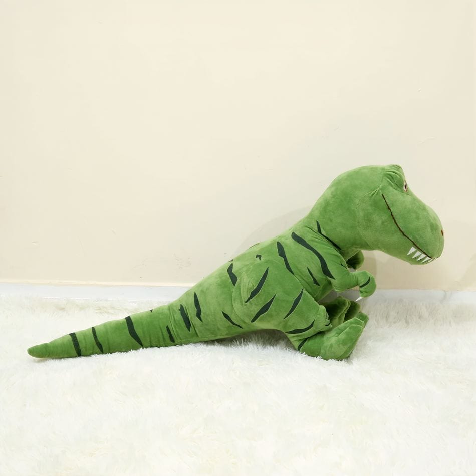 La Peluche Peluche tyrannosaure verte adorable