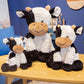 La Peluche Peluche vache à poils doux
