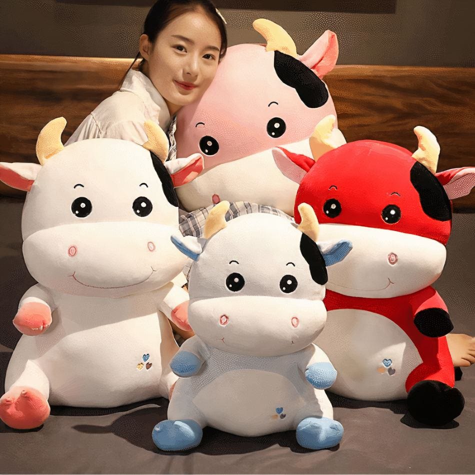 La Peluche Peluche vache adorable enfant