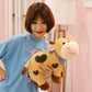 La Peluche Peluche vache motif coeur