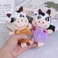 La Peluche Peluche vache porte-clés
