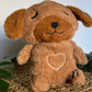 La Peluche Peluche veilleuse chien respirante
