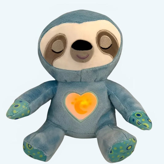 La Peluche Peluche veilleuse paresseux respirante