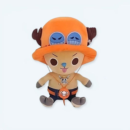 La Peluche Petite peluche Chopper Ace orange One Piece