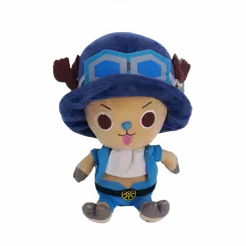La Peluche Petite peluche Chopper bleu One piece