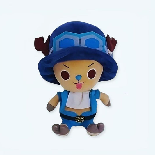 La Peluche Petite peluche Chopper bleu One piece