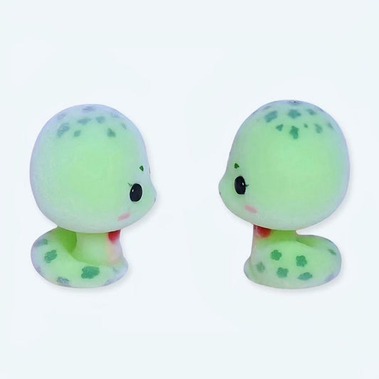 La Peluche Petite peluche serpent vert
