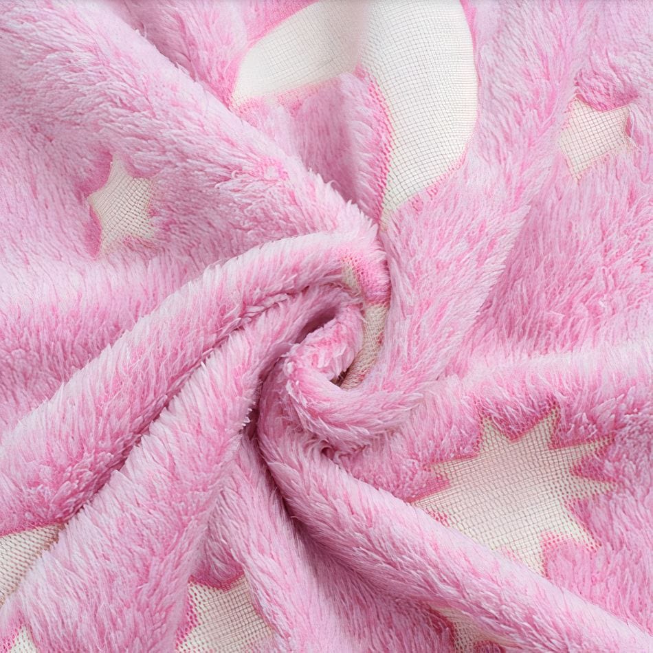 La Peluche Plaid lune et étoile éclairantes