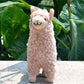 La Peluche Rose Peluche alpaga à poils longs
