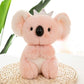 La Peluche Rose Peluche koala couronné